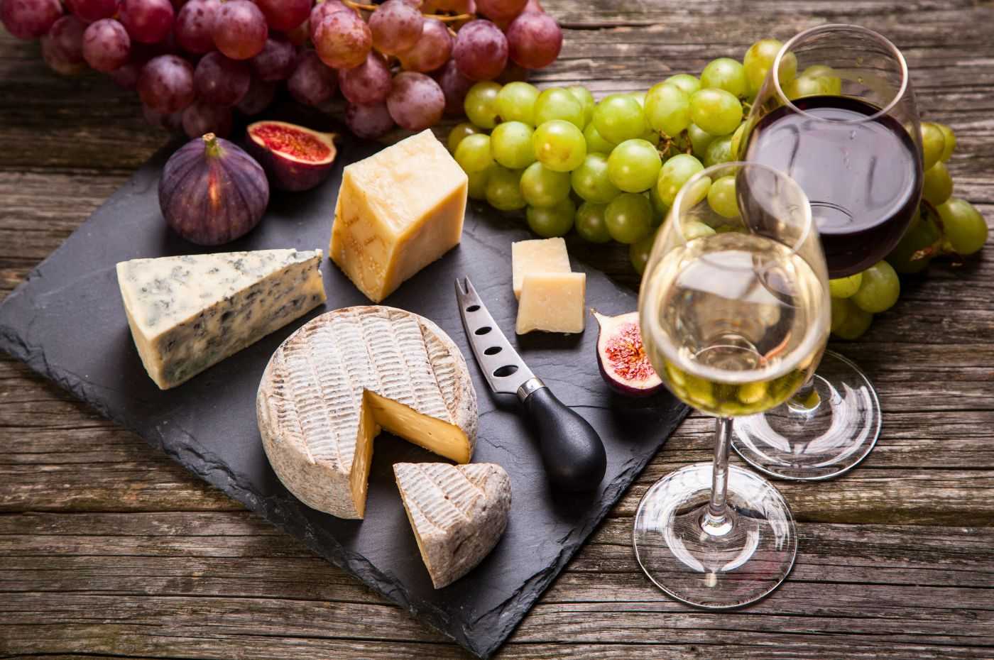 Harmonização de queijos e vinhos