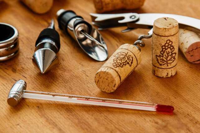 Acessórios de vinho