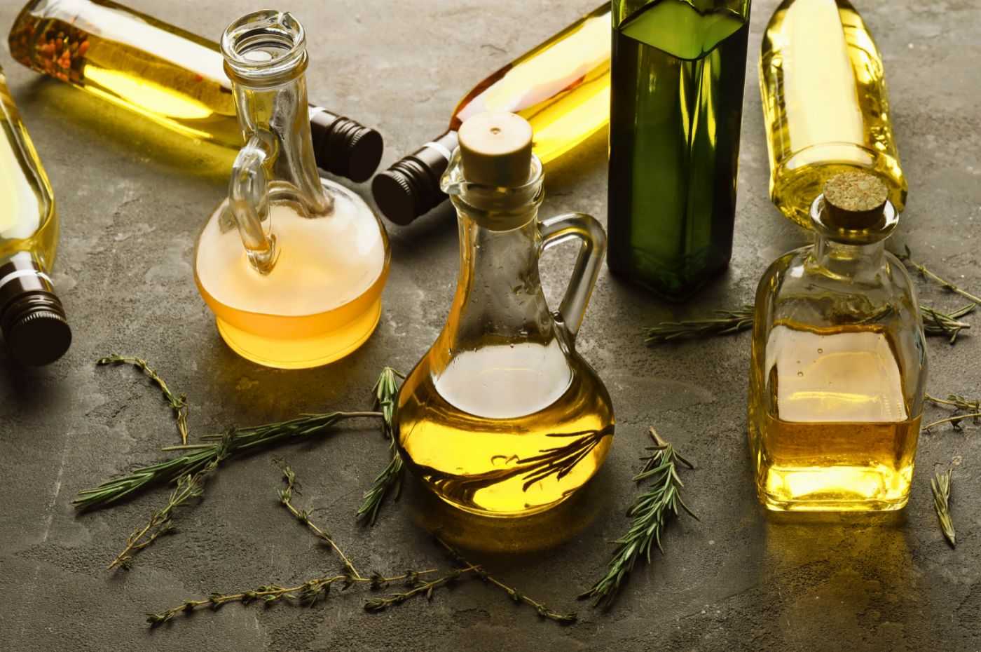Diferentes tipos de azeite
