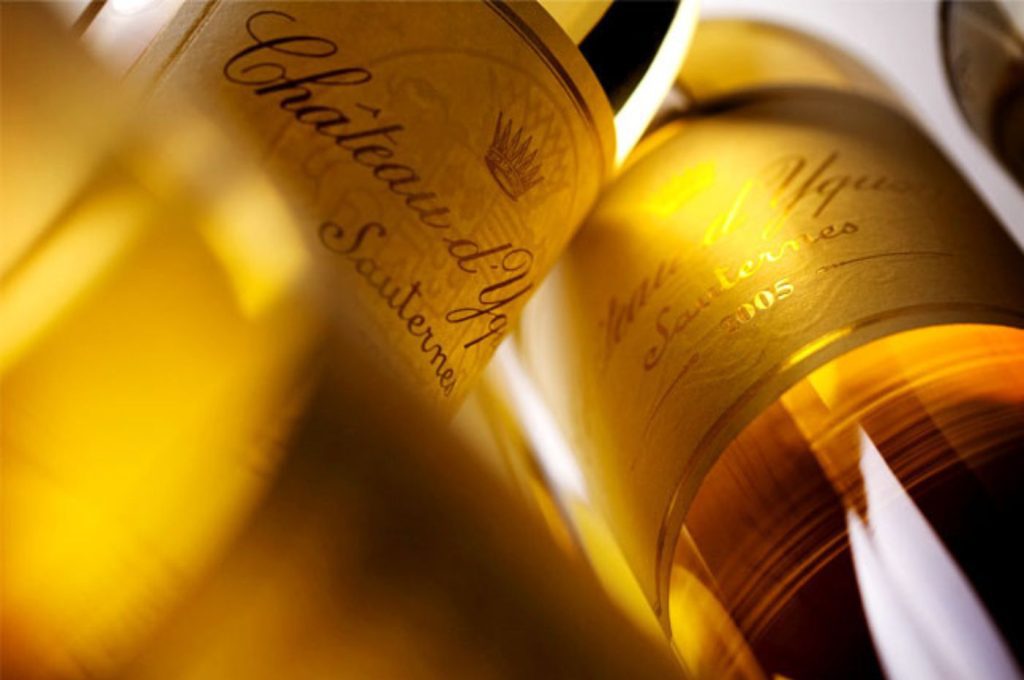 Garrafa de Château d’Yquem