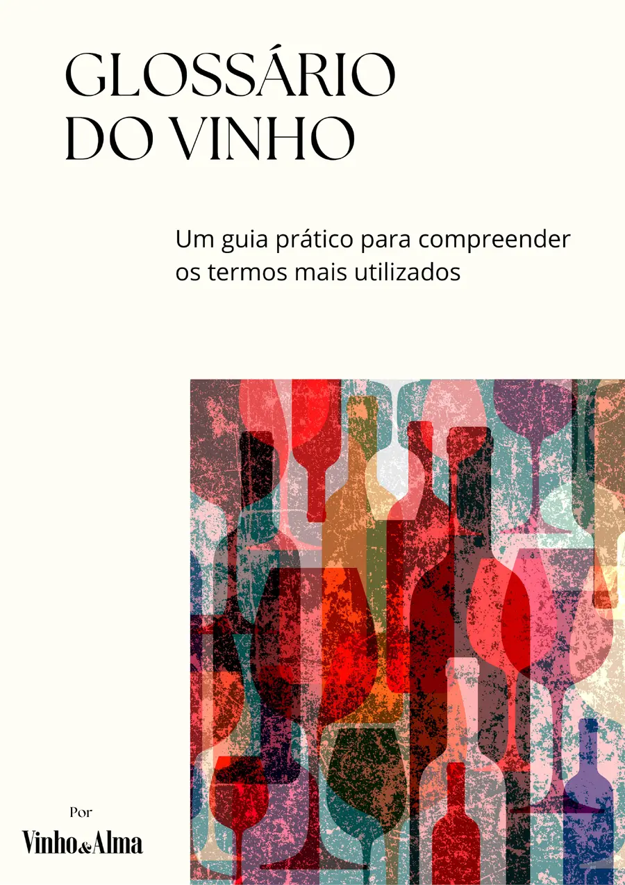Capa do e-book Glossário do Vinho